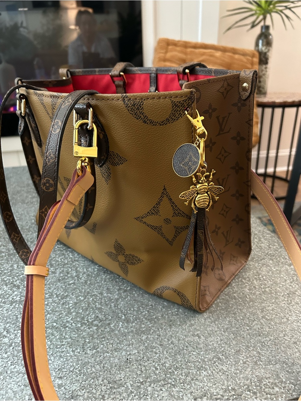 LV Brown Monogram Canvas Tote - Picture 2 of 6